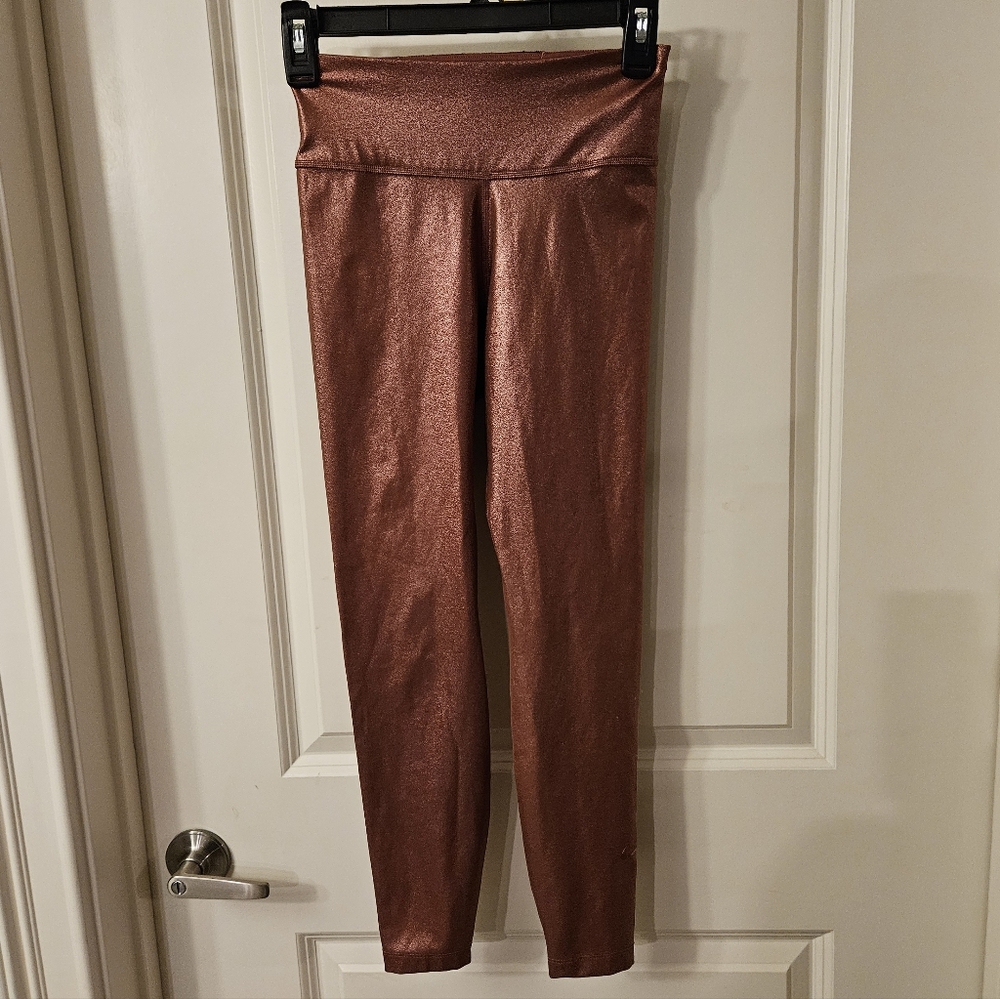 NIKE One Icon Mid-Rise Shimmer Leggings